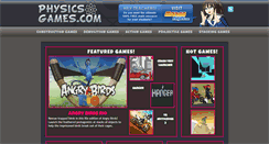 Desktop Screenshot of physicsgames.com